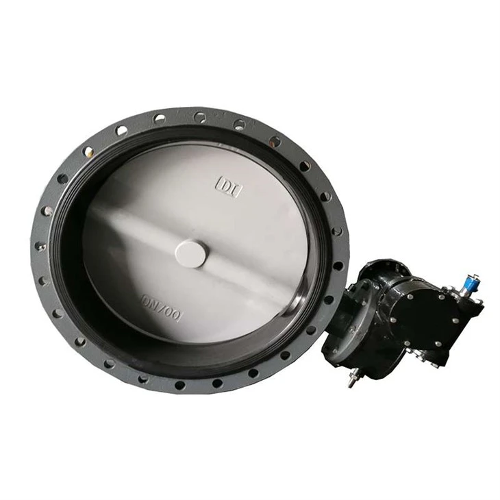 Falf glöyn byw flange diamedr mawr